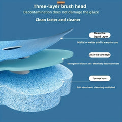 Disposable Toilet Brush Set for Sterile Toilet Cleaning