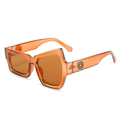 Thick Frame Sunglasses Y2K Punk Eyeglasses Women's Driving Eyewear
