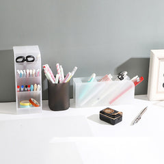 Tilted Pen Holder for Organizing Your Desk 1pc