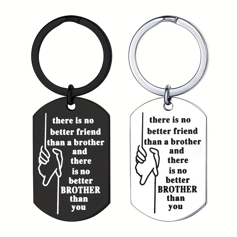 Creative Brother Keychain Gift For Boys, Friends