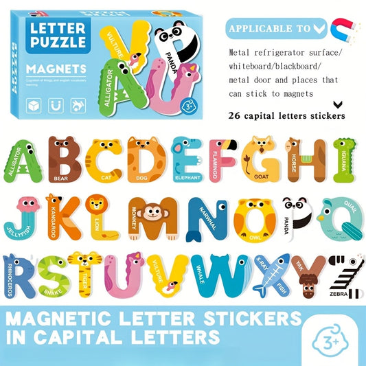Educational Magnetic Fridge Magnets Set for Kids