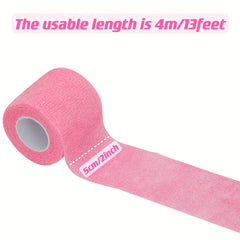 9pcs Pet Self Adhesive Elastic Bandage Breathable Wrap Prevent Injuries
