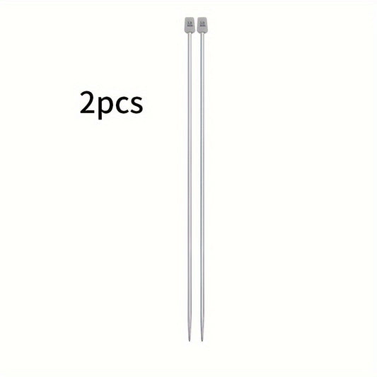 2pcs Single Point Sweater Needle Knitting Needles Set for Beginners