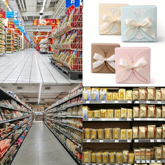 10pcs Square Soap Folding Box with Candy-Perfect Packaging