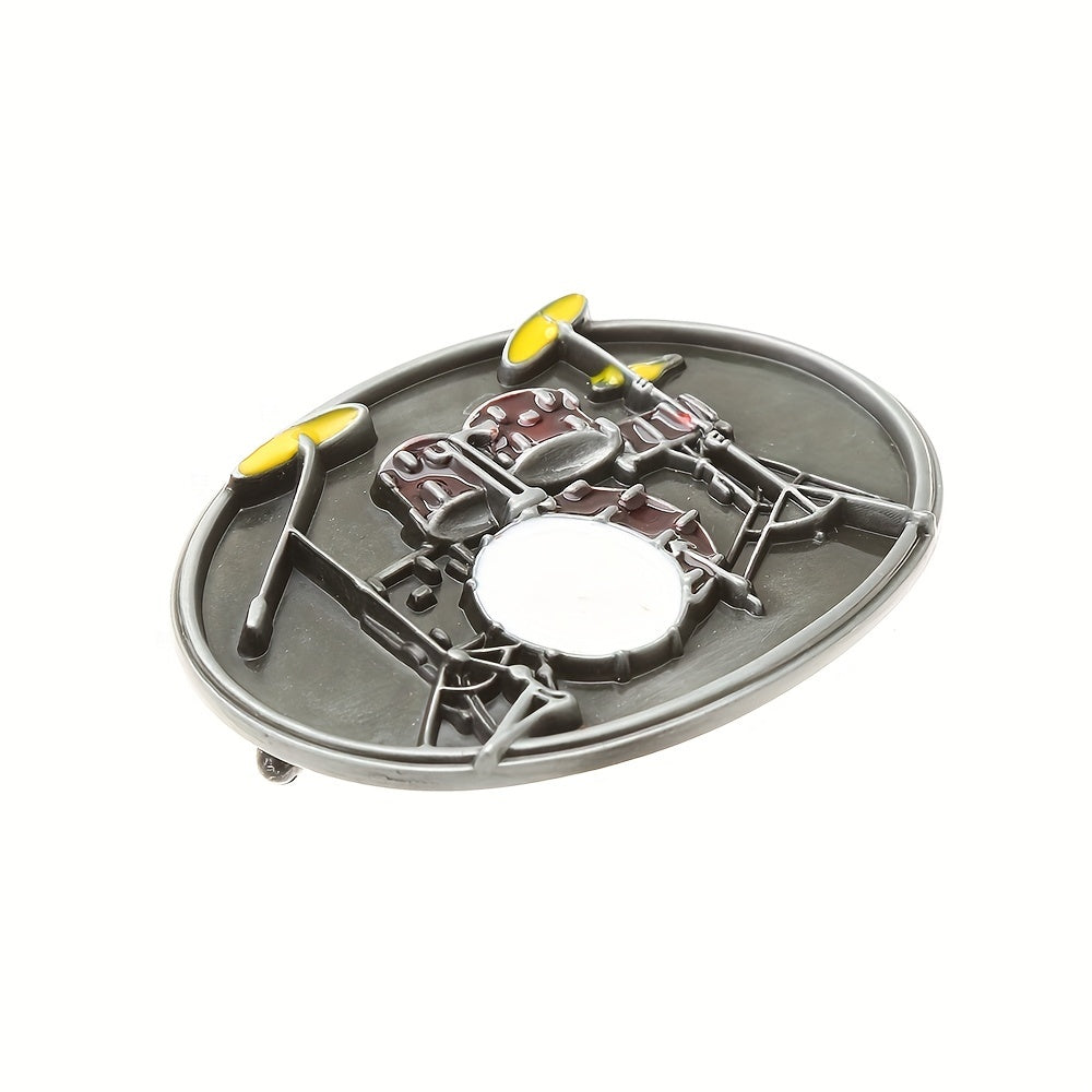 Hip Hop Drum Belt Buckle for Men