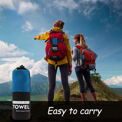 Microfiber Camping Towel Quick Drying Ultra Soft Gym Towel