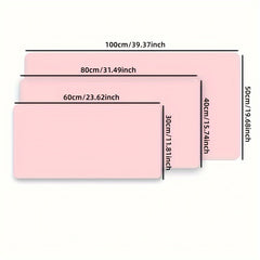 Large Mouse Pad PU Leather Pad For Desktop Laptop Desk Pad