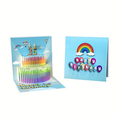 Musical Birthday Cards 3D Pop Up DIY Number Birthday Cards