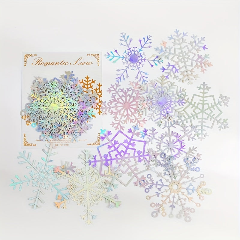 10PCS PACK Golden Hollow Lace Paper Romantic Story Series Hand Account Decoratio