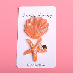 Mermaid Shell Hair Clip for Girls