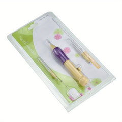 Punch Needle Kit Embroidery Pocket Needle Pen Sewing Tool