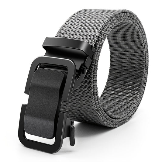Toothless Automatic Buckle Canvas Military Training Belt