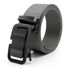 Toothless Automatic Buckle Canvas Military Training Belt