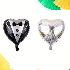 6pcs Green Film Balloon Wedding Party Decoration Balloons