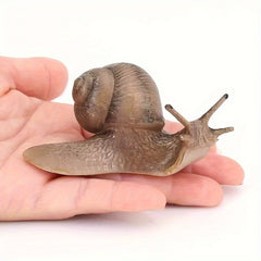 Snail Figurine PVC Desk Decor Animal Shaped Statue Home Office Decoration