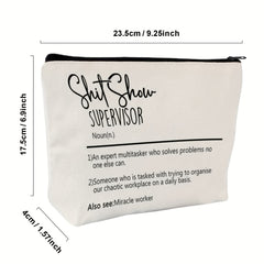 Portable Makeup Pouch Travel Toiletry Bag for Women