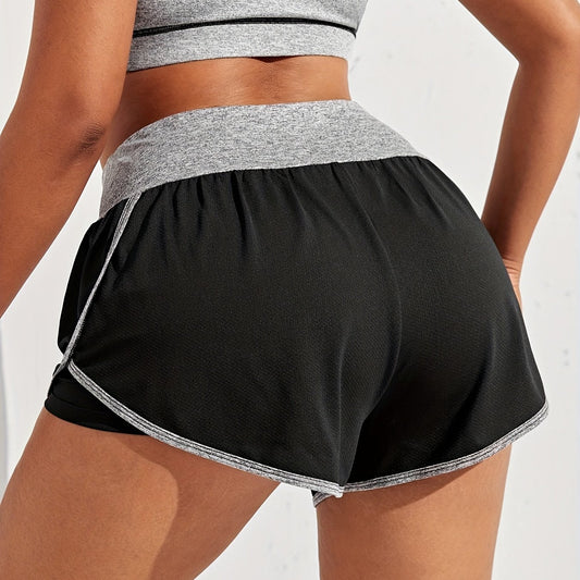  Sports Shorts Women's Wide Waist Band Medium Stretch Fit