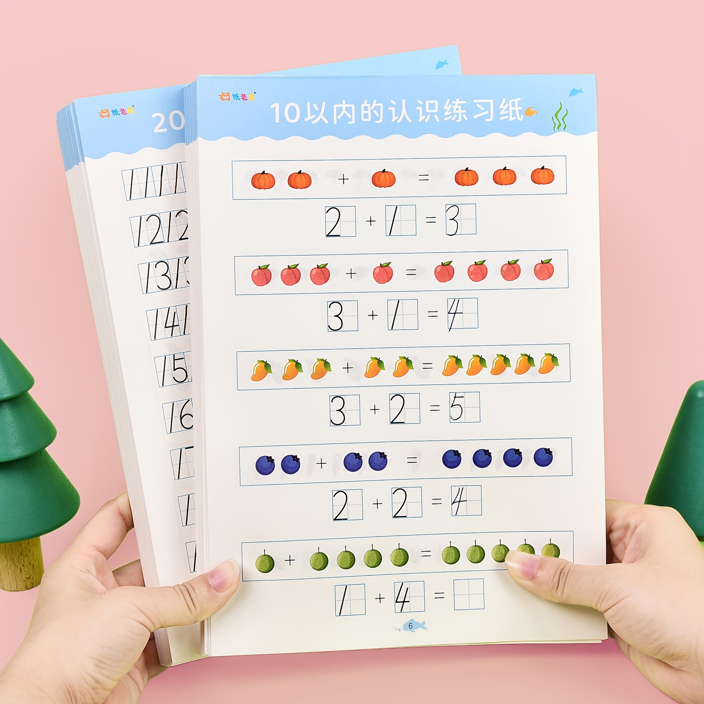 Number Recognition Addition & Subtraction Workbook Set