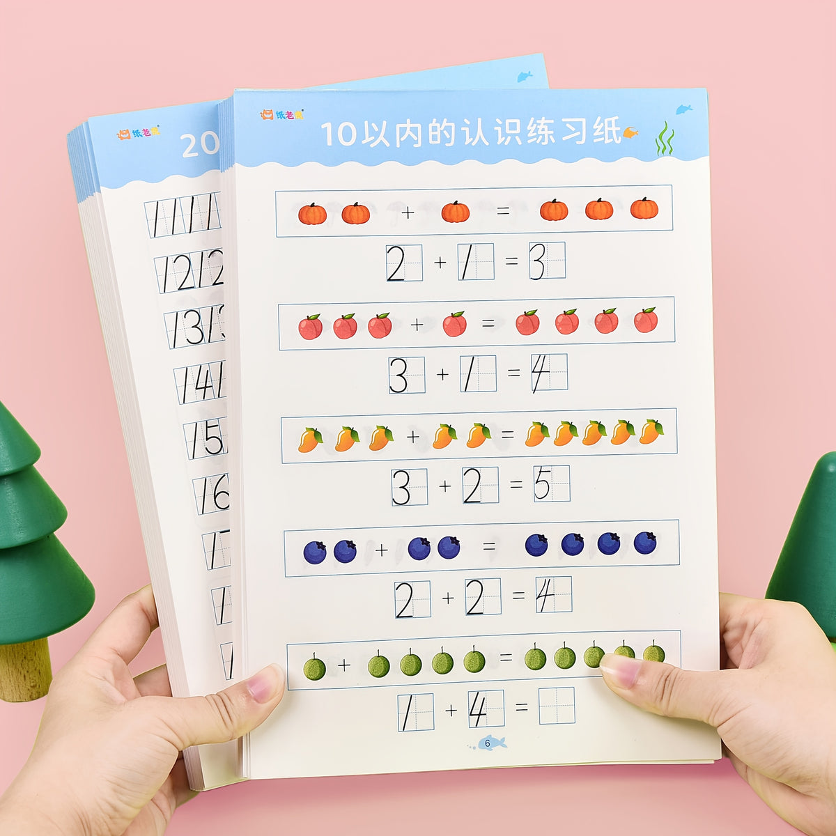 Number Recognition Addition & Subtraction Workbook Set