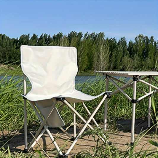 Portable Lightweight Folding Chair for Outdoor Camping and Fishing