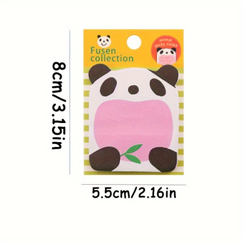 Animal Sticky Notes Set Removable Self Adhesive Sticky Notes