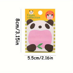 Animal Sticky Notes Set Removable Self Adhesive Sticky Notes
