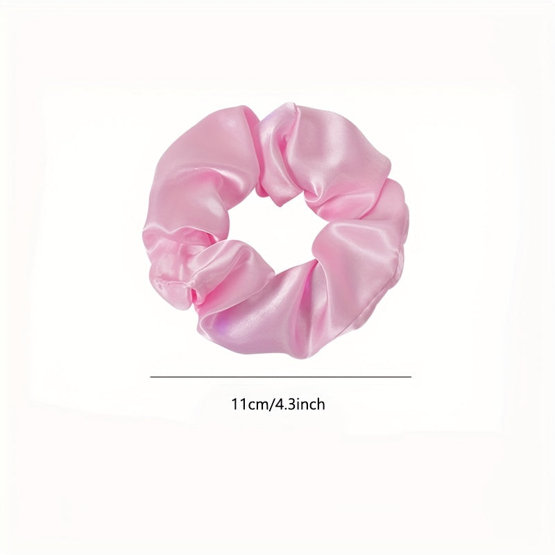 Glow in the Dark LED Hair Scrunchy Ponytail Holder