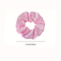 Glow in the Dark LED Hair Scrunchy Ponytail Holder