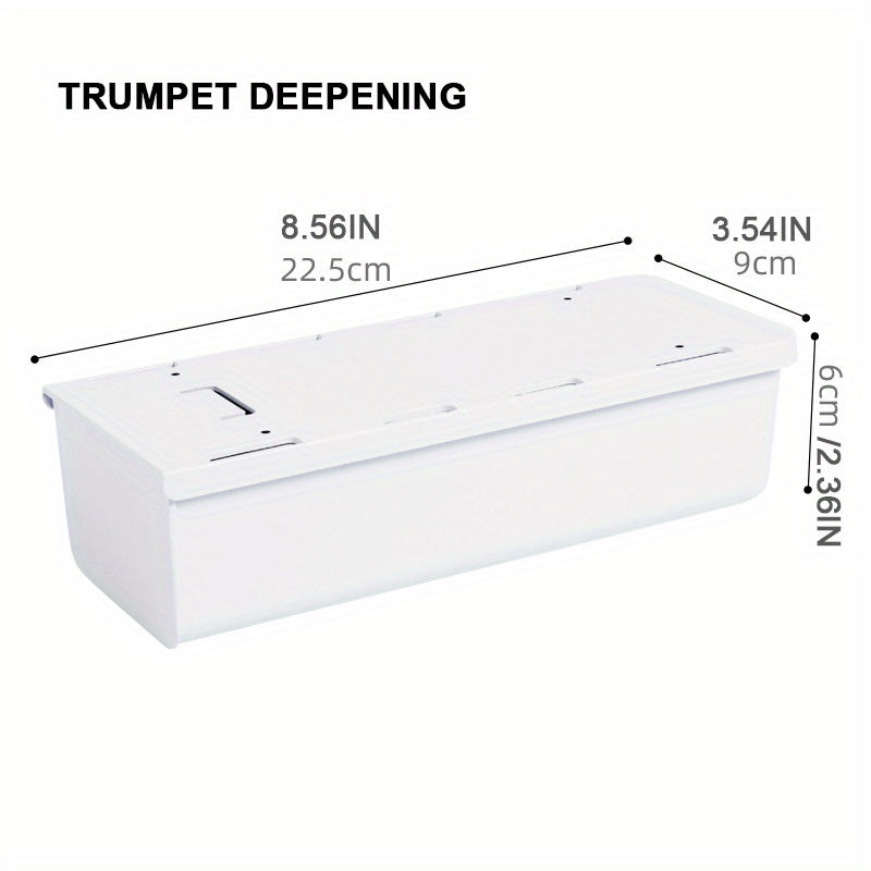 Under Desk Storage Drawer Self Adhesive Pencil Tray for Office