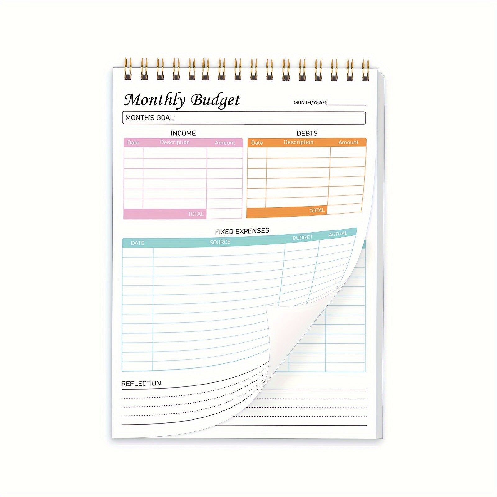 Budget Planner Notebook - Effective Money Management