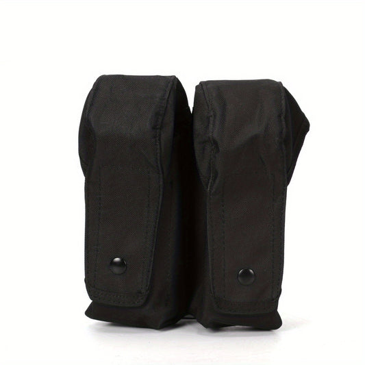 Military Camo Molle Double AK Magazine Pouch for Outdoor Adventures