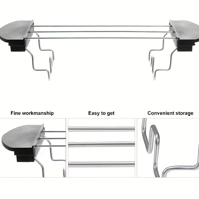 Steel Bagel Warming Rack for Toaster Bread Grill Outdoor Roaster
