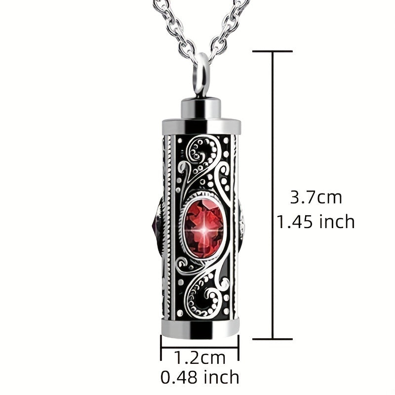 Pet Memorial Necklace for Ashes Cremation Jewelry Keepsake