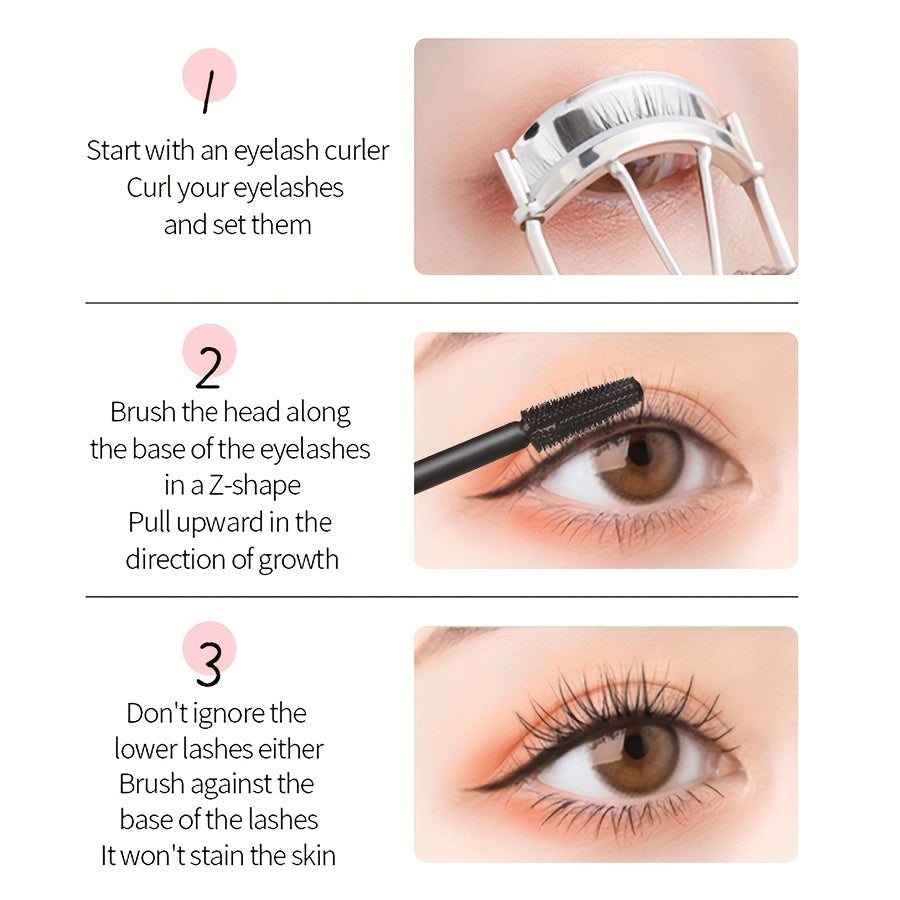 Thick Waterproof Curling Mascara Volumizing Eye Makeup