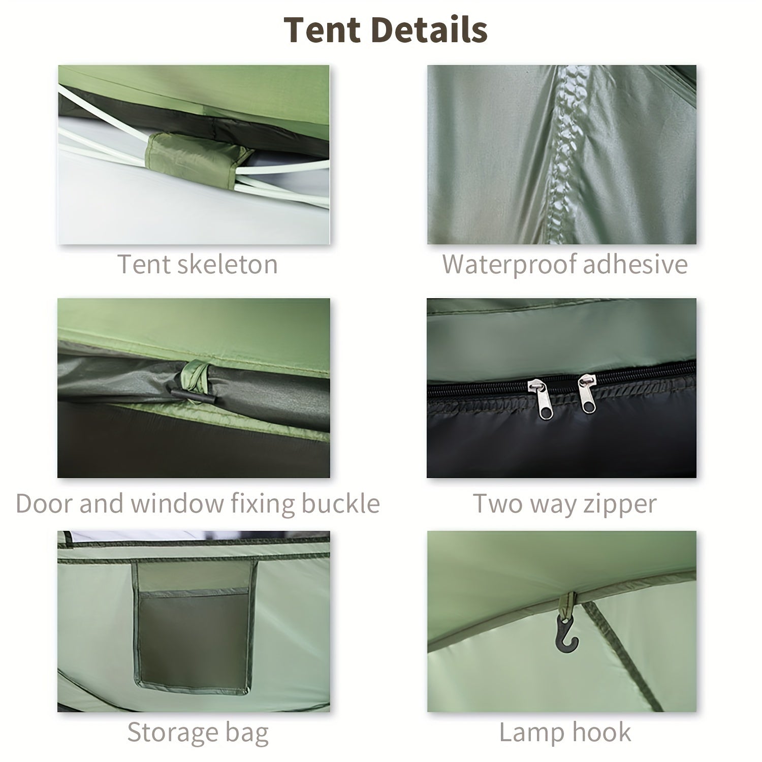 Portable Waterproof Sunscreen Tent for Travel Hiking