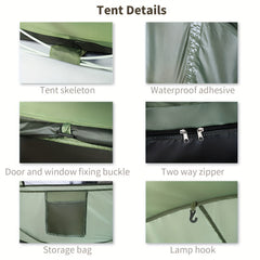 Portable Waterproof Sunscreen Tent for Travel Hiking