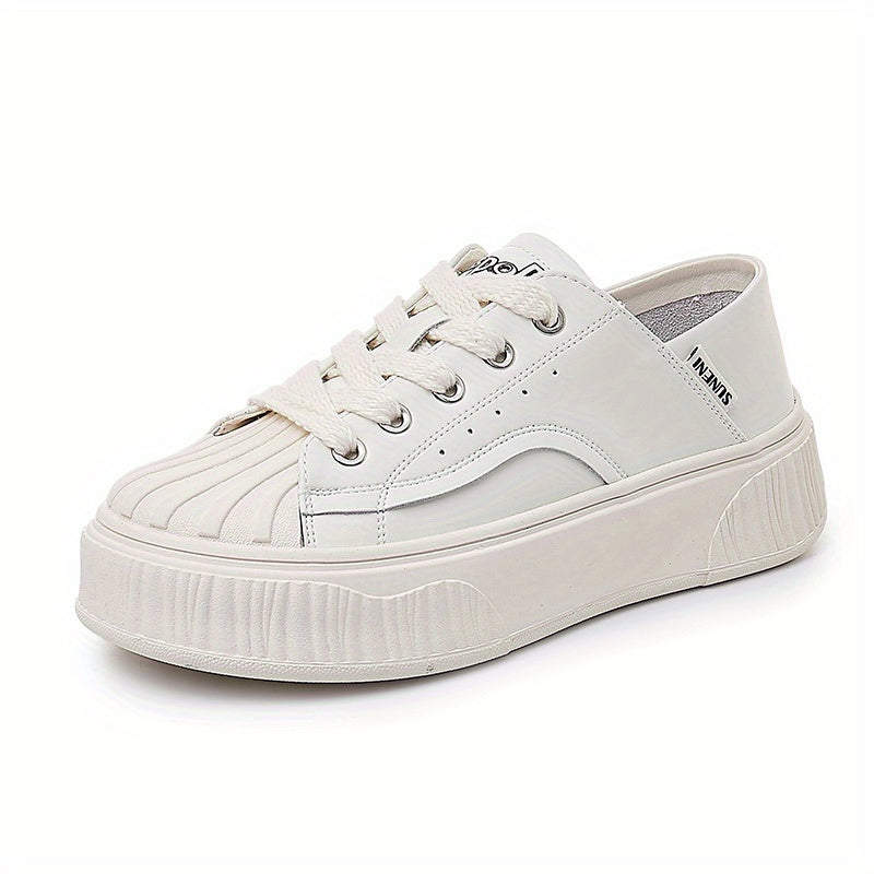 Women's Shell Head Flat Shoes Breathable Outdoor Sport Casual Board Shoes