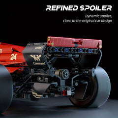 1900 Red Sports Car Model Kit Collector's Vehicle
