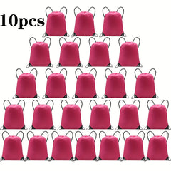 20pcs Sports Drawstring Backpack for Gym & Outdoor Activities