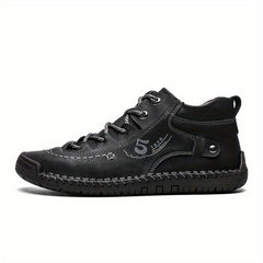 Men's Vintage Lace Up Outdoor Shoes Casual Walking Hiking Trekking