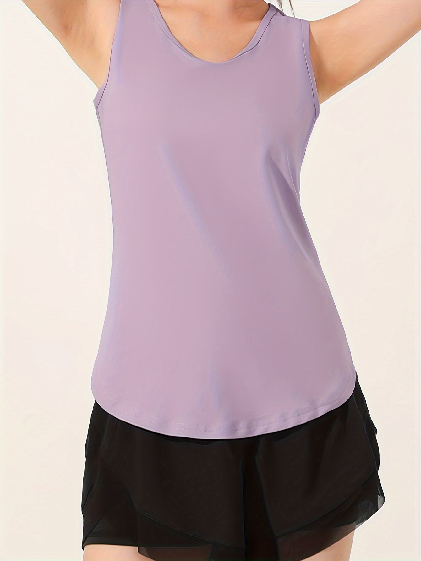 Women's Hollow Sports Tank Top - Sleeveless Running Top