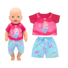 Reborn Doll Clothing Set, Swimsuit and Ocean Themed Outfits