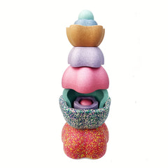 Flower Shaped Stacking Blocks for Kids - Ideal for Beach & Water Play