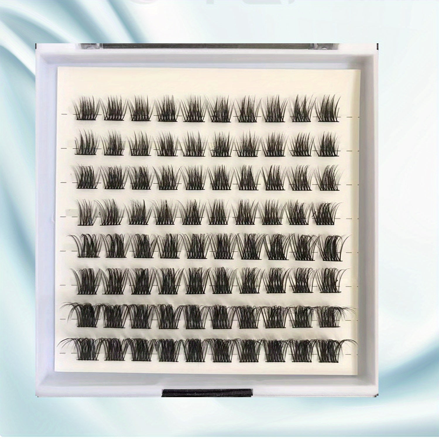 DIY Lower Eyelashes Natural Cluster Lashes Individual False Eyelashes Extension