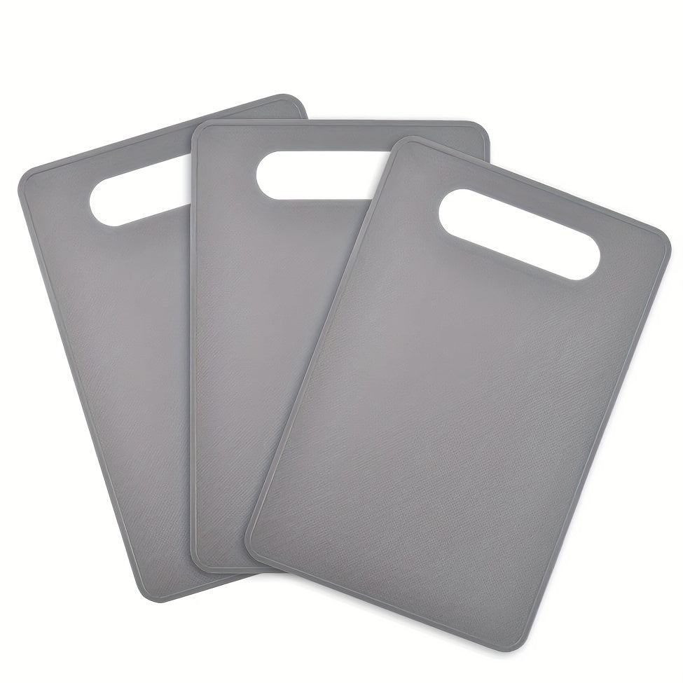 3pcs Kitchen Cutting Board Set Fruit Chopping Non-slip Boards