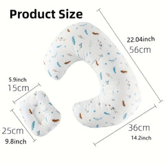 Breastfeeding Pillow Newborn Feeding Pillow Anti Spit Up Pillow