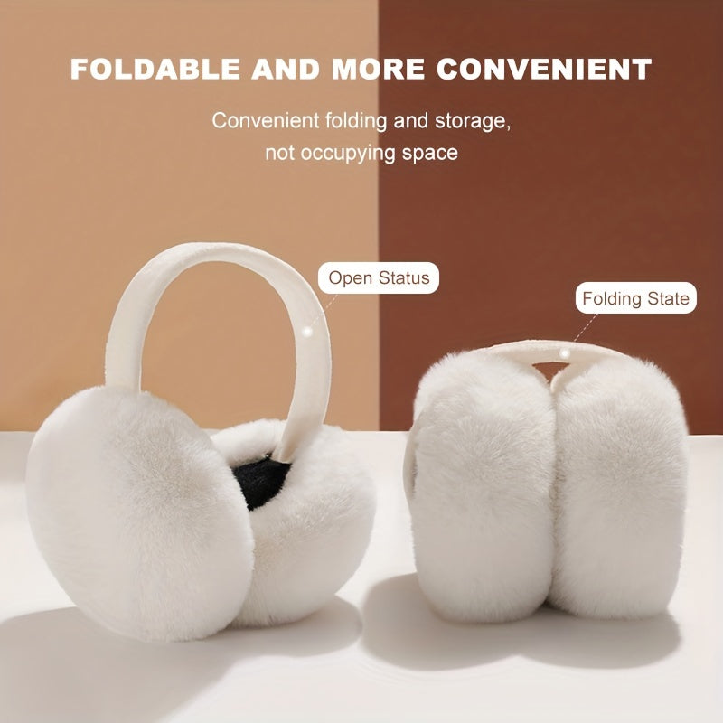 Foldable Winter Earmuffs Anti Frostbite Male Female