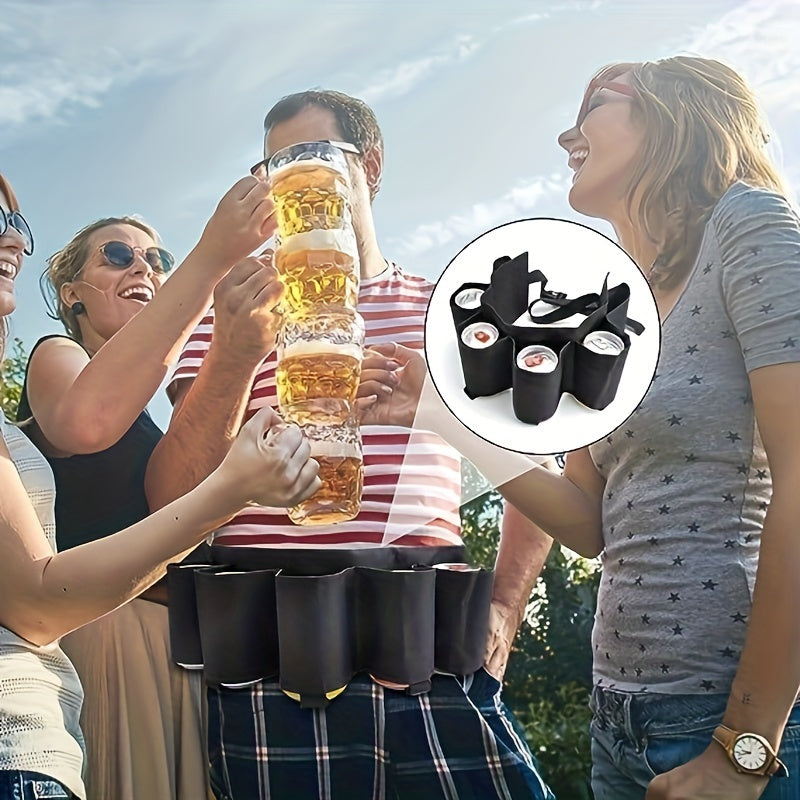 Portable Soda Bottle Holder Belt for Camping Picnic Party Waist 89-119