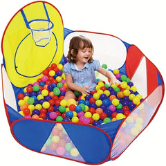 4 Ft Large Pop Up Ball Pit Tent for Toddlers with Zipper Storage Bag