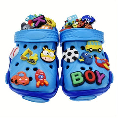 Random Funny Shoe Charms Decoration 12/22/52/102pcs
